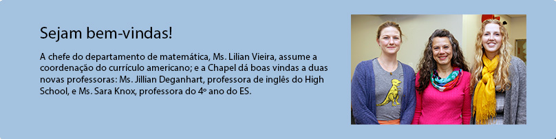 Sejam Bem vindos